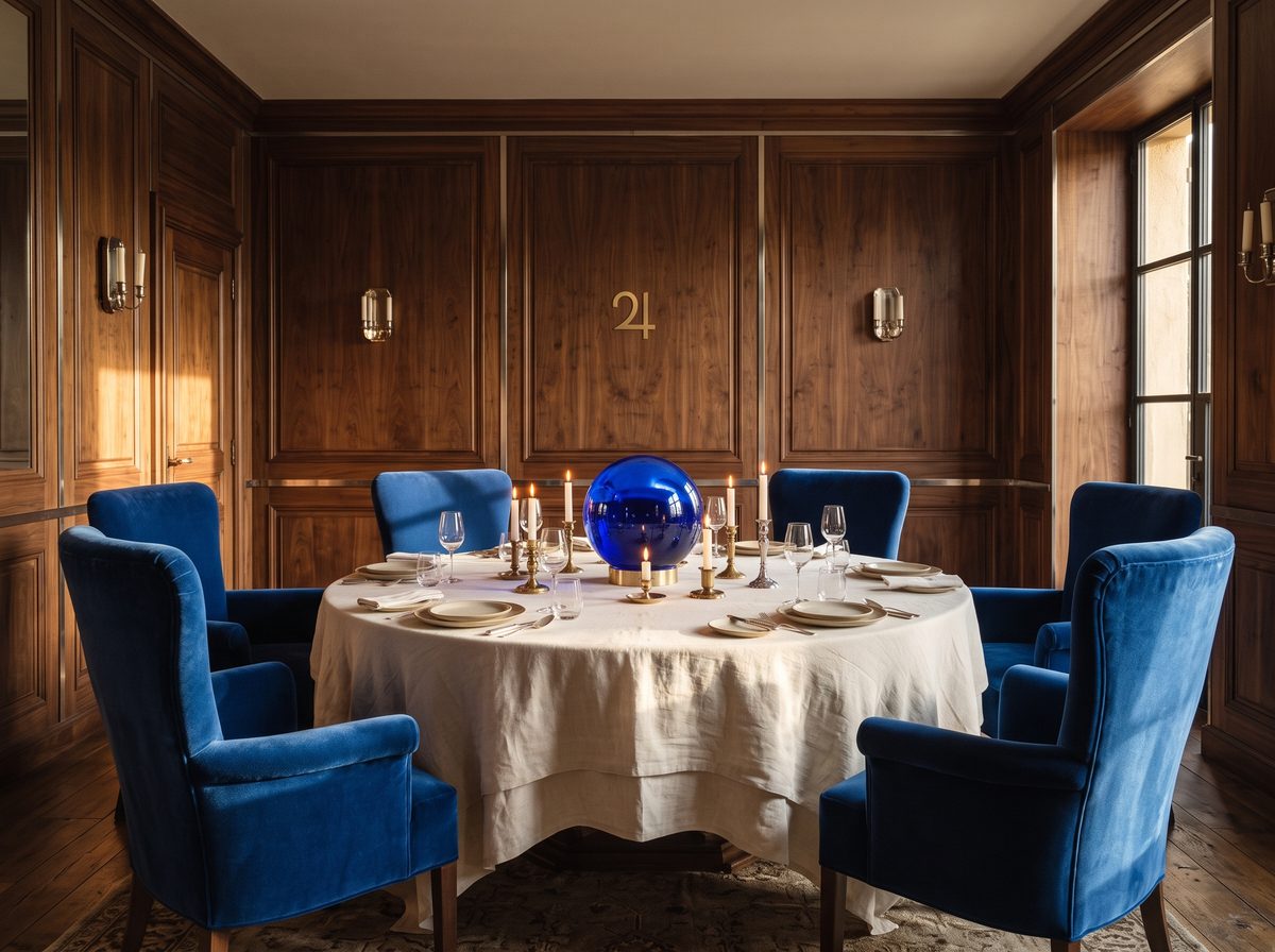 Jupiter-tuned dining lounge
