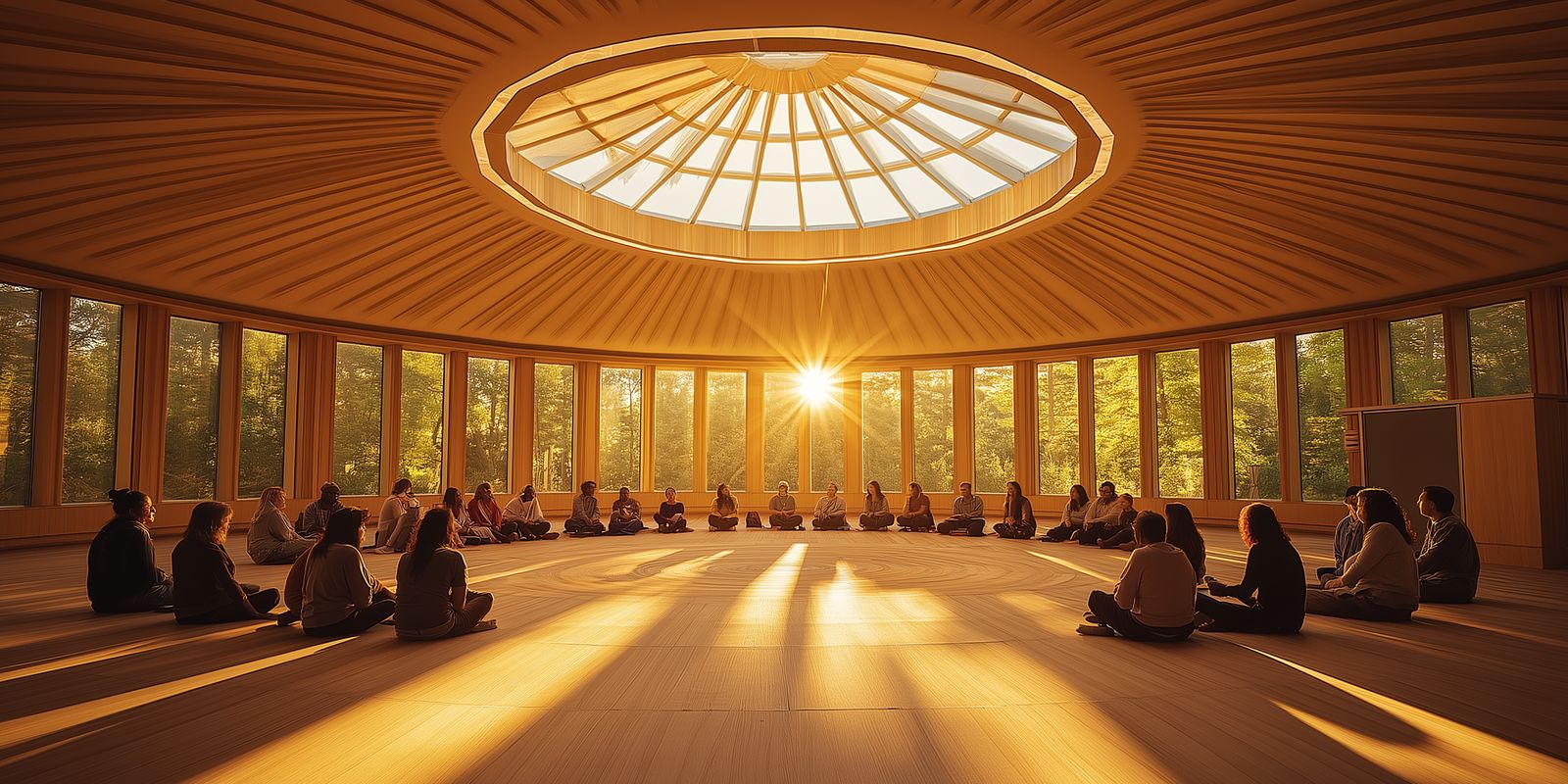Solar community hall